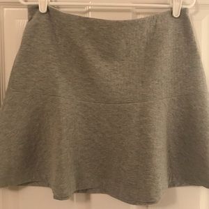 Grey flouncy skirt. Size medium.